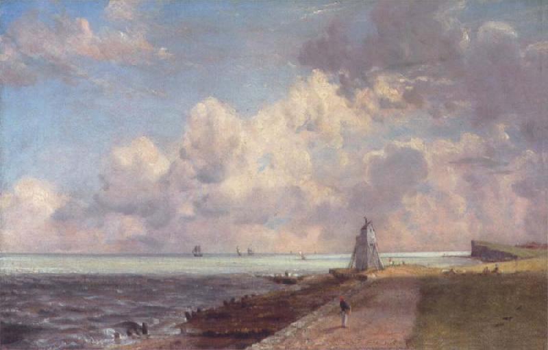 John Constable Harwich Lighthouse oil painting image